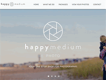 Tablet Screenshot of happymedium.com.au